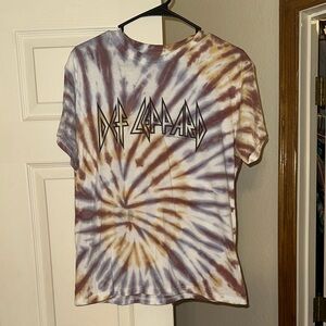 Def Leppard Tie-Dye T-Shirt